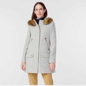 New chateau parka in Italian stadium-cloth